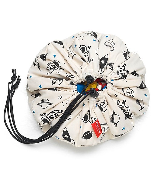 Play&Go Mini Portable Storage Bag in cotton - Space Toy Storage Boxes