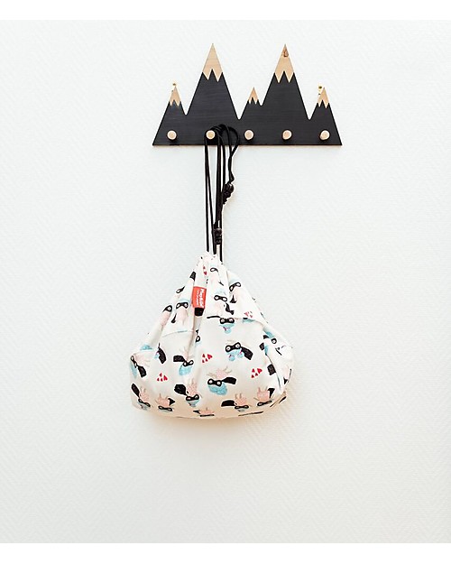 Play&Go Mini Portable Storage Bag in cotton - SuperGirl Toy Storage Boxes