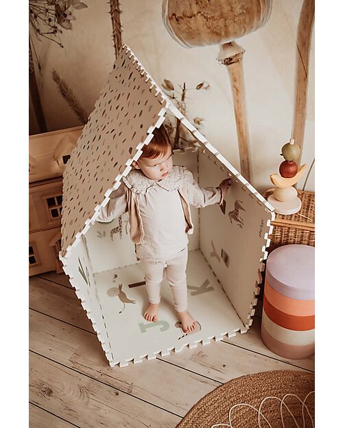 Play&Go Playmat - Alphabets - 180x180 cm - 100% EVA Foam Puzzle Mats