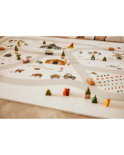 Play&Go Playmat - Farm - 120x180 cm - 100% EVA Foam Puzzle Mats