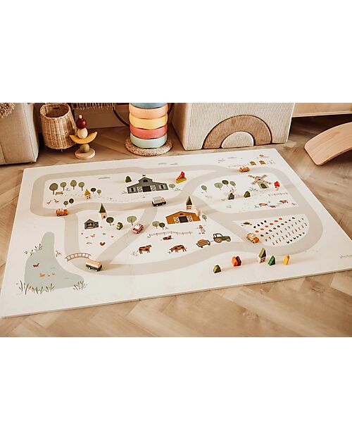 Play&Go Playmat - Farm - 120x180 cm - 100% EVA Foam Puzzle Mats