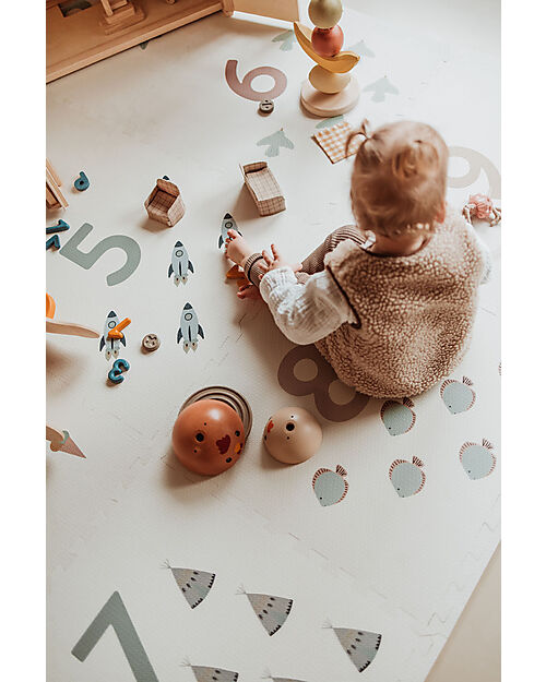 Play&Go Playmat - Numbers - 180x180 cm - 100% EVA Foam Puzzle Mats