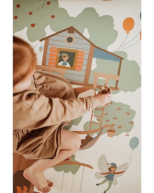 Play&Go Playmat - Treehouse - 120x180 cm - 100% EVA Foam Puzzle Mats