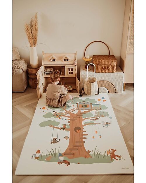 Play&Go Playmat - Treehouse - 120x180 cm - 100% EVA Foam Puzzle Mats
