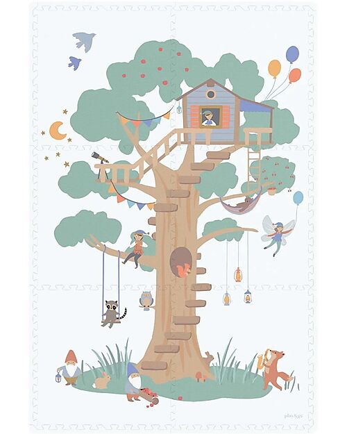 Play&Go Playmat - Treehouse - 120x180 cm - 100% EVA Foam Puzzle Mats