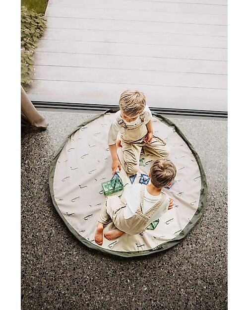 Play&Go Portable 2 in 1 Storage Bag & Playmat - Croco Storage Bag and Playmat