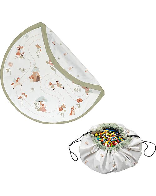 Play&Go Portable 2 in 1 Storage Bag & Playmat - Fairy world Storage Bag and Playmat