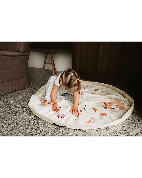 Play&Go Portable 2 in 1 Storage Bag & Playmat - Fairy world Storage Bag and Playmat