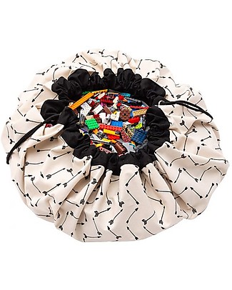 Play&Go Portable 2 in 1 Storage Bag & Playmat in cotton - Arrows Playmats