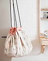 Play&Go Portable 2 in 1 Storage Bag & Playmat in cotton - Rainbow Storage Bag and Playmat