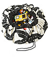 Play&Go Portable 2 in 1 Storage Bag & Playmat in cotton - Roadmap and Thunderbolt Storage Bag and Playmat