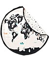 Play&Go Portable 2 in 1 Storage Bag & Playmat in cotton - WorldMap Storage Bag and Playmat