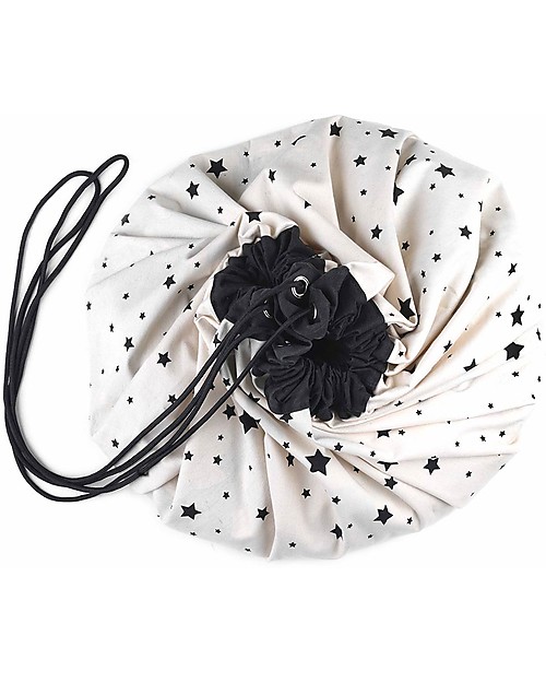 Play&Go Portable 2 in 1 Storage Bag & Playmat in cotton - WorldMap Storage Bag and Playmat