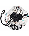 Play&Go Portable 2 in 1 Storage Bag & Playmat in cotton - WorldMap Storage Bag and Playmat
