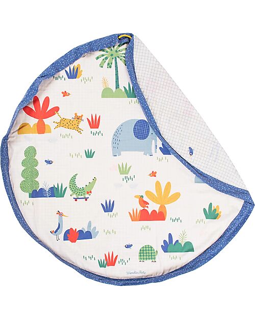Play&Go Portable 2 in 1 Storage Bag & Playmat - Moulin roty Toupities Storage Bag and Playmat