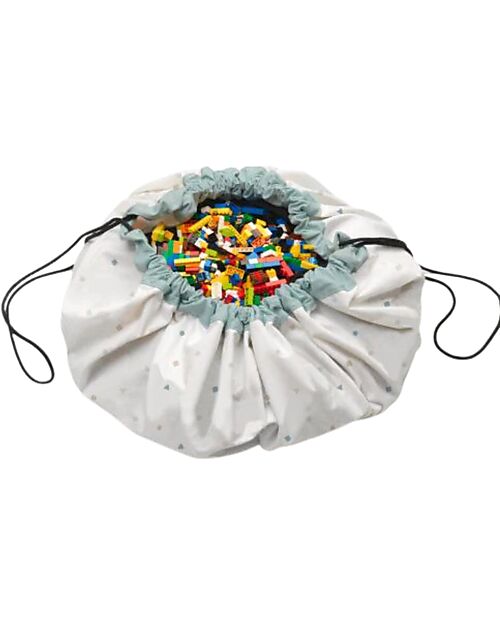 Play&Go Portable 2 in 1 Storage Bag & Playmat - Worldmap Storage Bag and Playmat