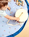 Play&Go Portable 3 in 1 Storage Bag, Diaper Bag & Playmat in Soft Cotton - Air Balloon Toy Storage Boxes