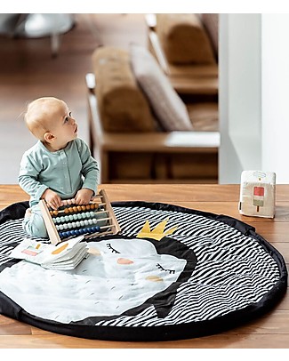 Play&Go Portable 3 in 1 Storage Bag, Diaper Bag & Playmat in Soft Cotton - Pinguin Playmats