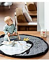Play&Go Portable 3 in 1 Storage Bag, Diaper Bag & Playmat in Soft Cotton - Pinguin Storage Bag and Playmat
