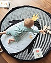 Play&Go Portable 3 in 1 Storage Bag, Diaper Bag & Playmat in Soft Cotton - Pinguin Storage Bag and Playmat