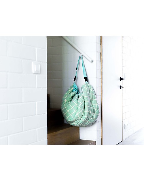 Play&Go Portable 3 in 1 Storage Bag, Diaper Bag & Playmat in Soft Cotton - Sophie La Giraffa Storage Bag and Playmat