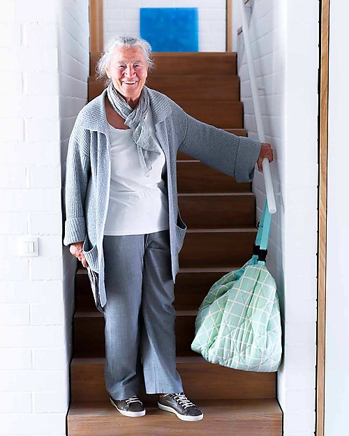 Play&Go Portable 3 in 1 Storage Bag, Diaper Bag & Playmat in Soft Cotton - Sophie La Giraffa Storage Bag and Playmat