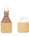 Play&Go Wall Organizer and Tote Bag - Bear Wall Decorations