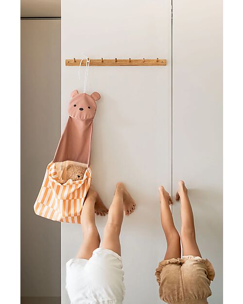 Play&Go Wall Organizer and Tote Bag - Bear Wall Storage Organize