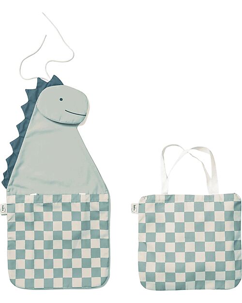 Play&Go Wall Organizer and Tote Bag - Dino Wall Decorations
