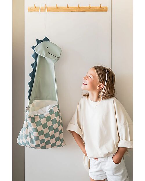 Play&Go Wall Organizer and Tote Bag - Dino Wall Decorations