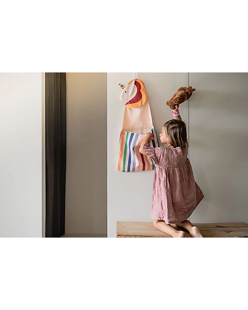 Play&Go Wall Organizer and Tote Bag - Unicorn Wall Decorations