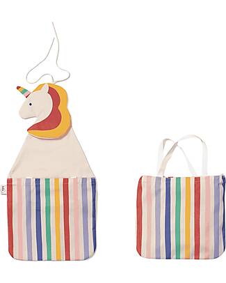 Play&Go Wall Organizer and Tote Bag - Unicorn Wall Storage Organize