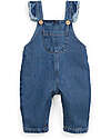 Play Up Denim Jumpsuit with Coconut Buttons - Mixture of Cotton and Lyocell Dungarees