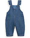 Play Up Denim Jumpsuit with Coconut Buttons - Mixture of Cotton and Lyocell Dungarees