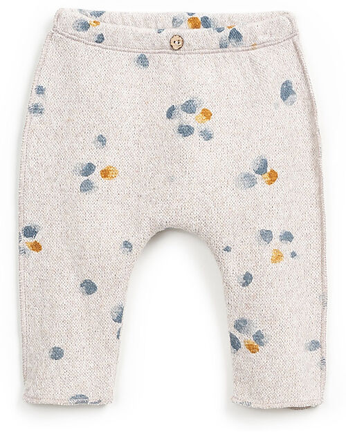 Play Up Jersey Pants with Flower print - with Re(Play) Yarn Trousers
