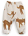 Play Up Pants with Lynx Print - Mixture of Organic Cotton and Cotton Trousers