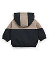 Play Up Parka Jacket with Fleece Lining - Beige and Black - Recycled Material and Organic Cotton Jackets
