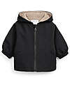 Play Up Parka Jacket with Hoodie - Anthracite - Recycled Material and Organic Cotton Jackets