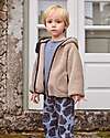 Play Up Plush Jacket with Hoodie - Beige - Recycled Polyester Jackets