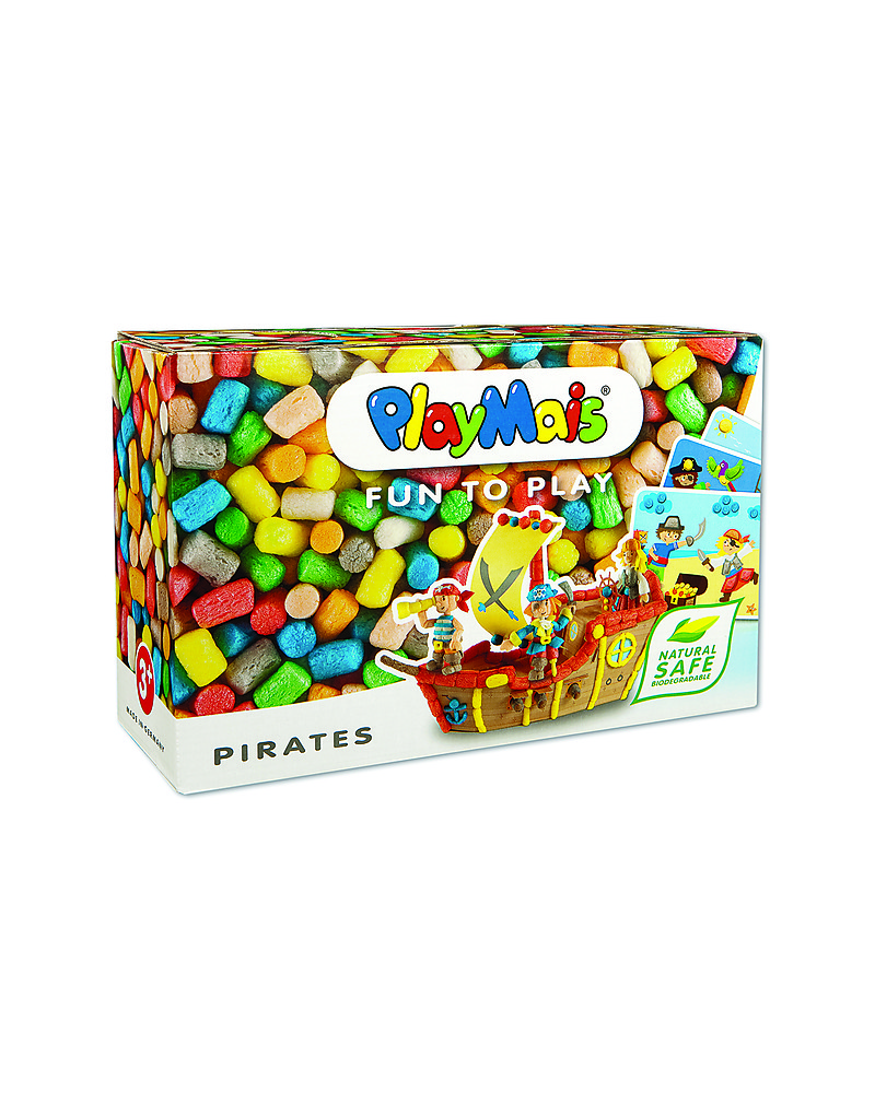 Playmais Playmais Classic Fun To Play Pirate With 14 Cards And Instructions Unisex Bambini