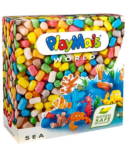 Playmais PlayMais World, Sea - 1000 pieces + instructions, 10+ hours of fun! Creative Toys