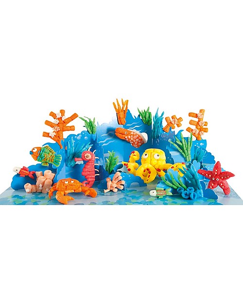 Playmais PlayMais World, Sea - 1000 pieces + instructions, 10+ hours of fun! Creative Toys