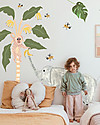 Pop By Gaea Wall Stickers in Vinyl - La Festa Elephant and Monkey Wall Stickers