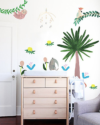 Pop By Gaea Wall Stickers in Vinyl - XL Harmony Tropical Wall Stickers
