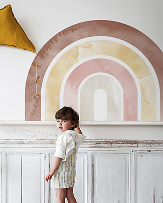 Pop By Gaea Wall Stickers in Vinyl - XXL Boheme Earthy Rainbow - 150x100 cm Wall Stickers