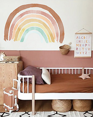 Pop By Gaea Wall Stickers in Vinyl - XXL Earthy Rainbow - 100x150 cm Wall Stickers