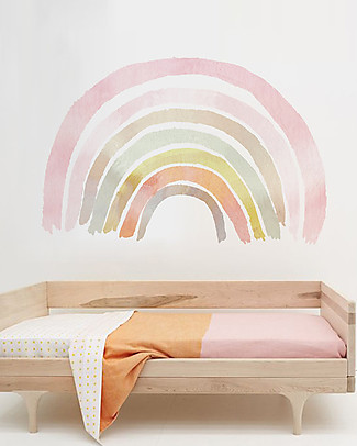 Pop By Gaea Wall Stickers in Vinyl - XXL Pink Rainbow - 100x150 cm Wall Stickers