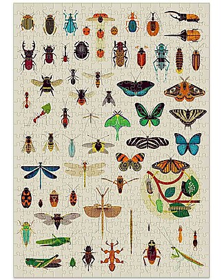 Poppik Jigsaw Puzzle by Cloudberries - Insects - 500 pieces Puzzles