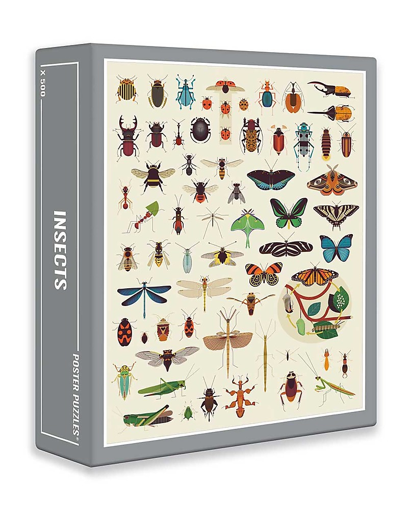 by Cloudberries 500 pieces Insects Jigsaw Puzzle 