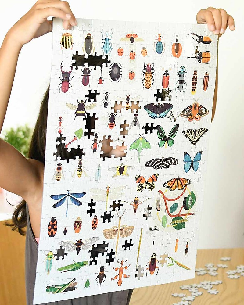 lelijk potlood Bende Poppik Jigsaw Puzzle by Cloudberries - Insects - 500 pieces unisex (bambini)